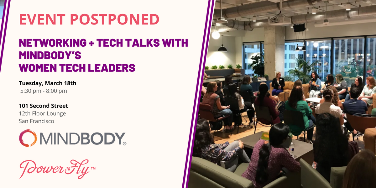 Networking + Tech Talks with MINDBODY’s Women Tech Leaders