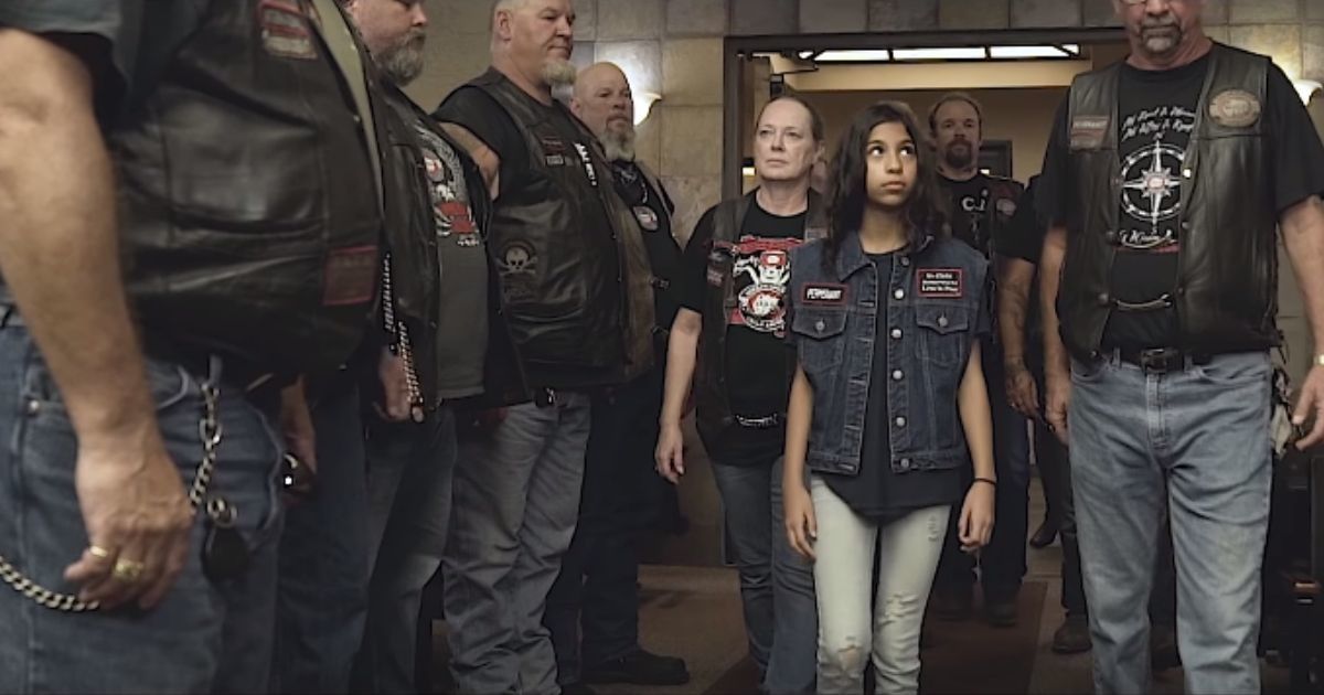 Badass bikers show up for abused children, offering advocacy and protection  image
