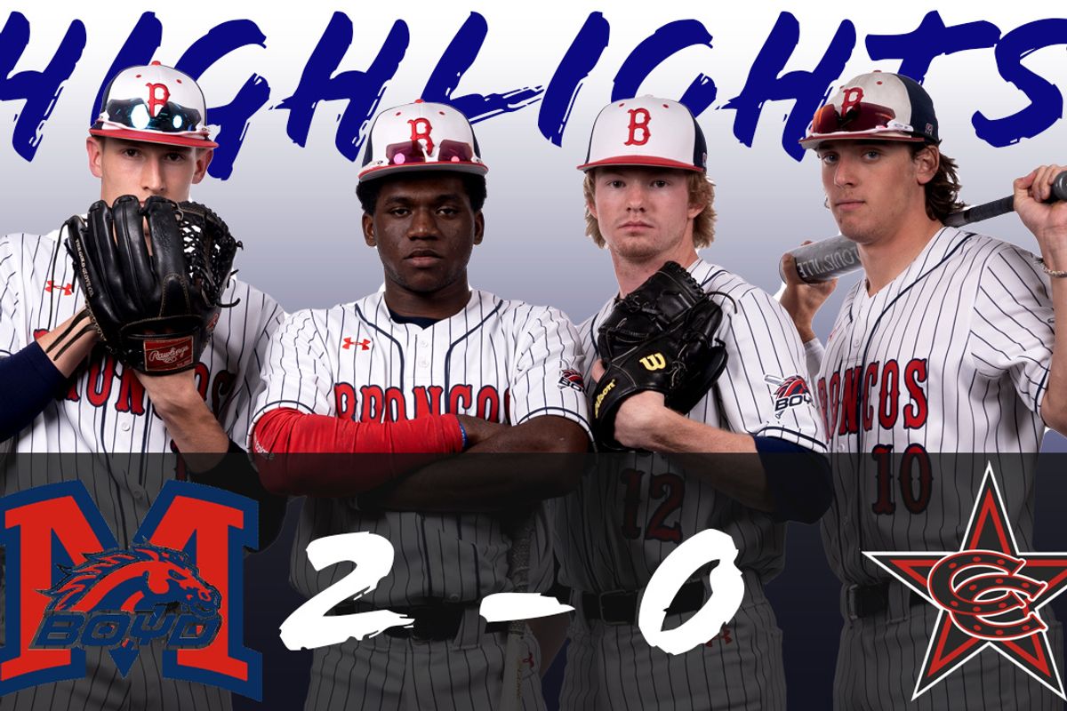 HIGHLIGHT: McKinney Boyd vs Coppell Baseball