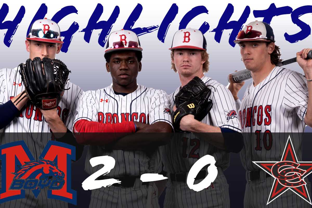 HIGHLIGHT: McKinney Boyd vs Coppell Baseball