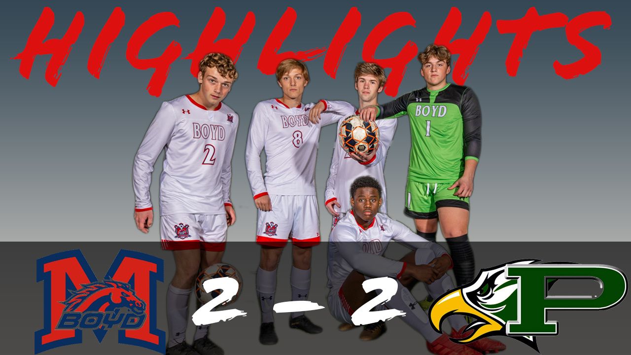 HIGHLIGHT: McKinney Boyd vs Prosper - Mens Soccer
