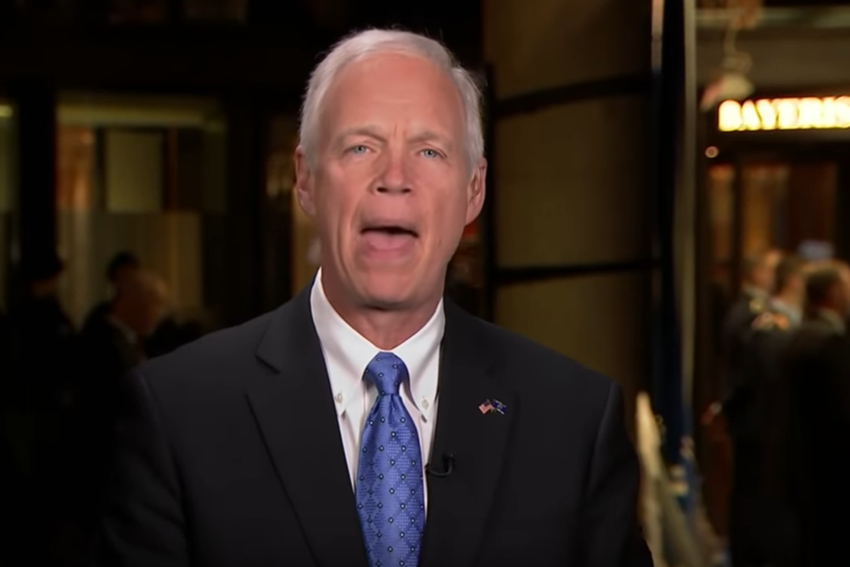 Ron Johnson Will Lick This Pandemic With Prodigious Googling, Whataboutism, And Midwestern CAN DO!