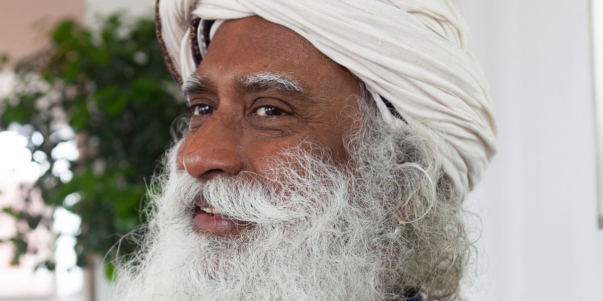 Rockstar Guru Sadhguru Tells Us How to Live a Joyful Life
