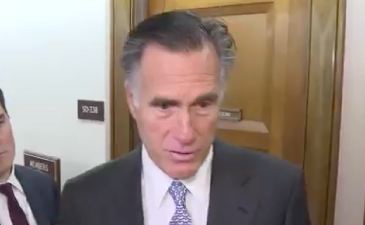 Mitt Romney Calls Out GOP Senator for Launching New Hunter Biden Investigation the Day After South Carolina Primary