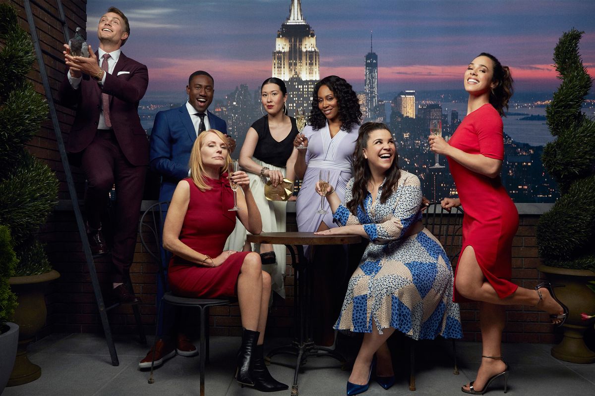The cast of CBS drama All Rise