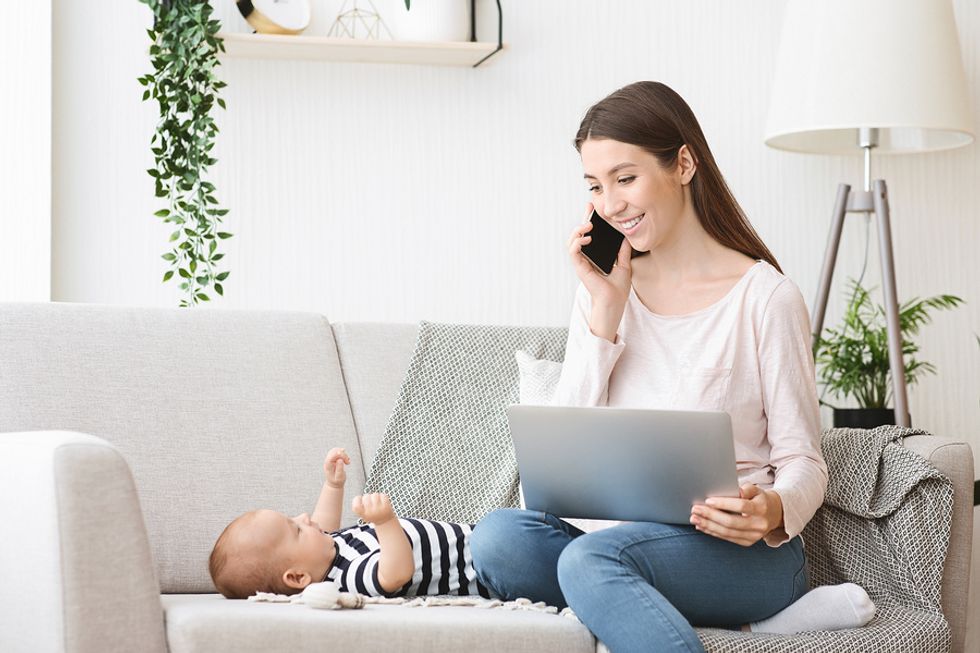 Mom tries to rejoin the workforce after time off for childcare
