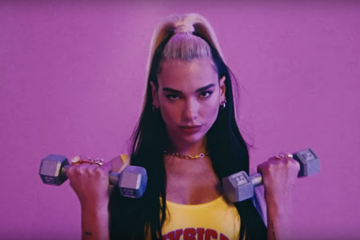 Dua Lipa's Workout Video Has Us Sweating - PAPER