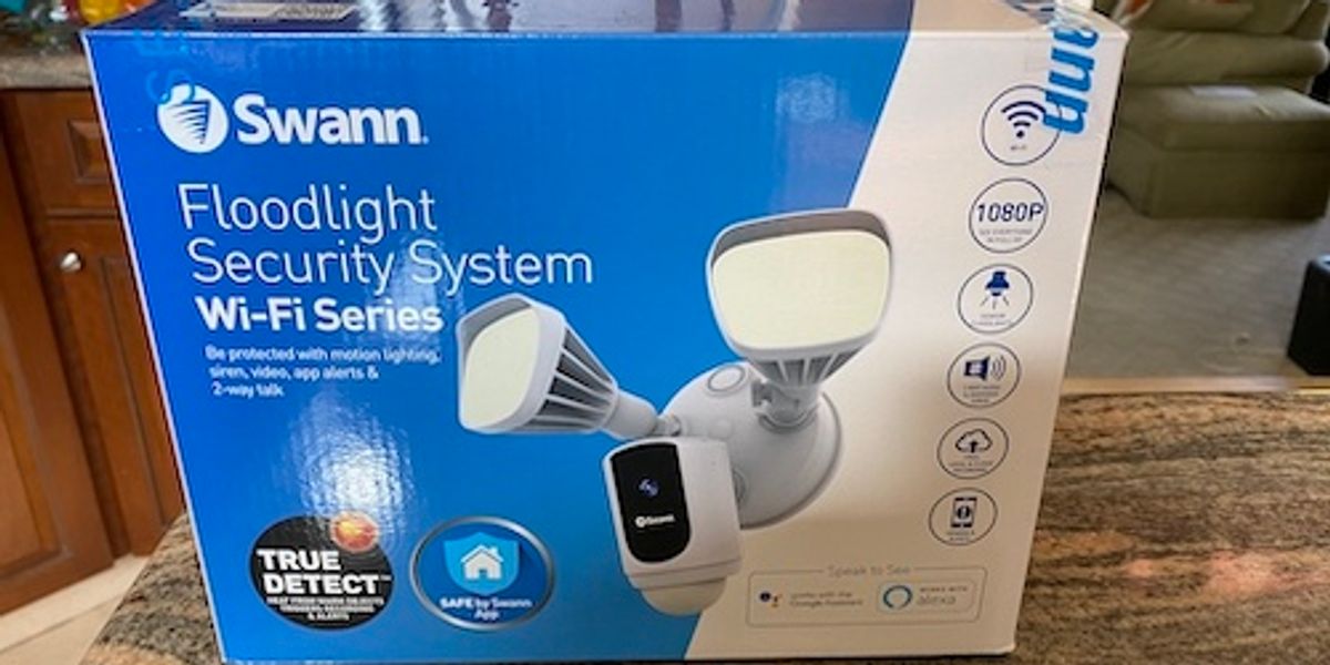 Hands On Swann Floodlight Security System WiFi Series Gearbrain