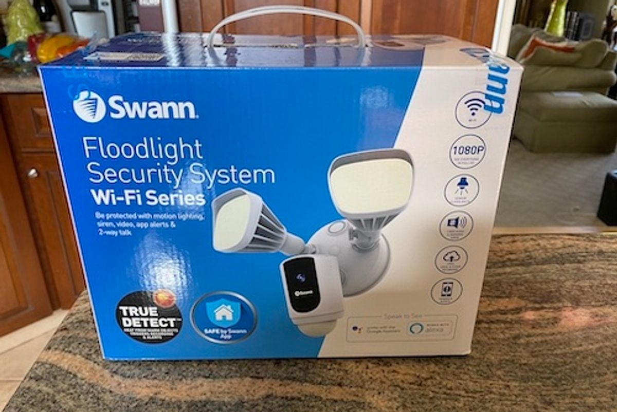 Swann Floodlight Security System – Wi-Fi Series