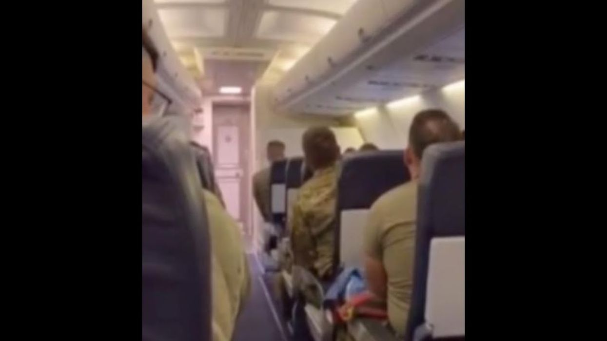 Watch West Virginia troops sing 'Country Roads' on flight home from 11-month deployment