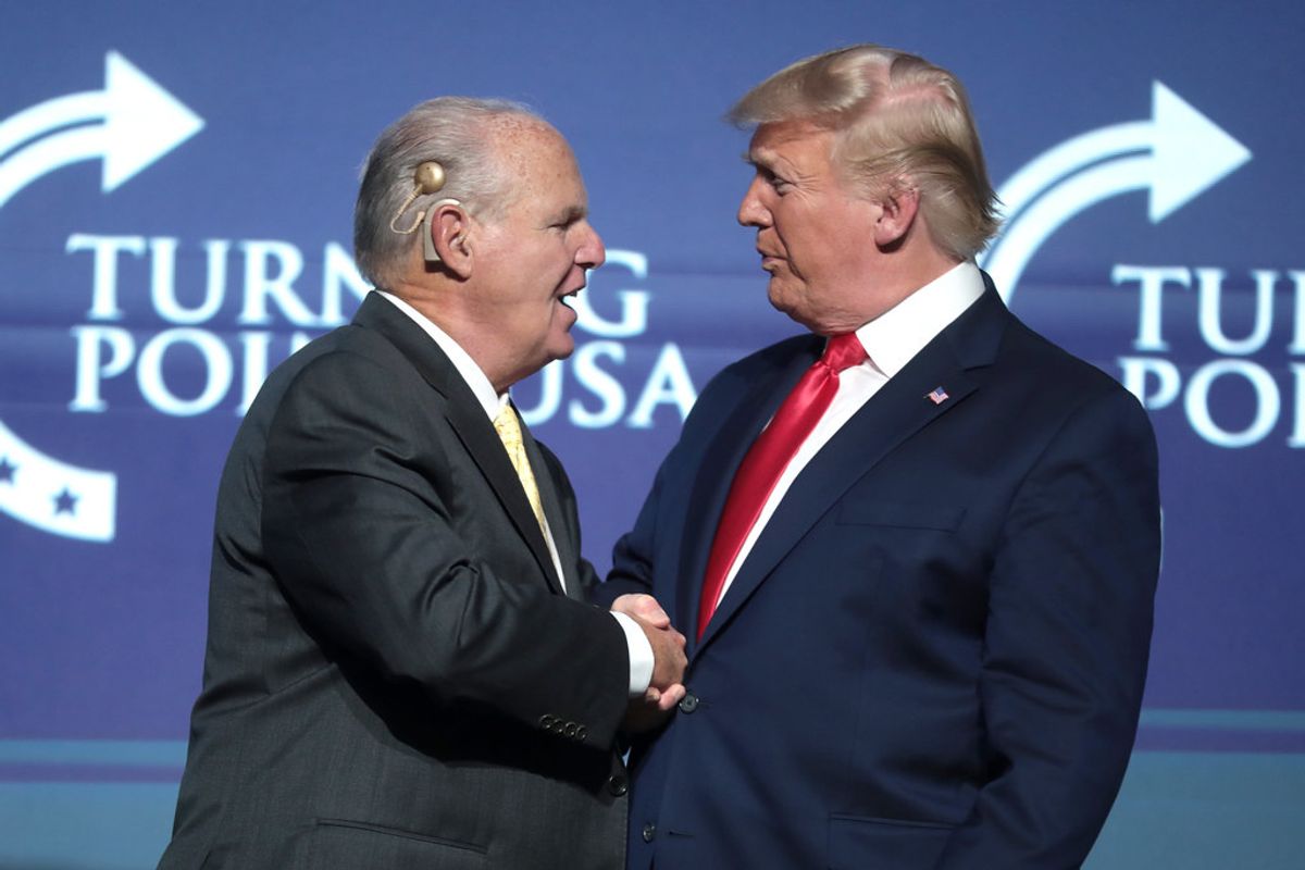 Rush Limbaugh Is Right. It Was Cruel Of Democrats To Suggest Trump Not Have Rallies Because Coronavirus.