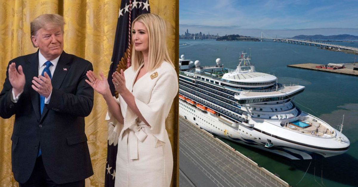 Passenger from Cruise Ship Infected With Coronavirus Savagely Calls Trump Out With Hypothetical About Ivanka