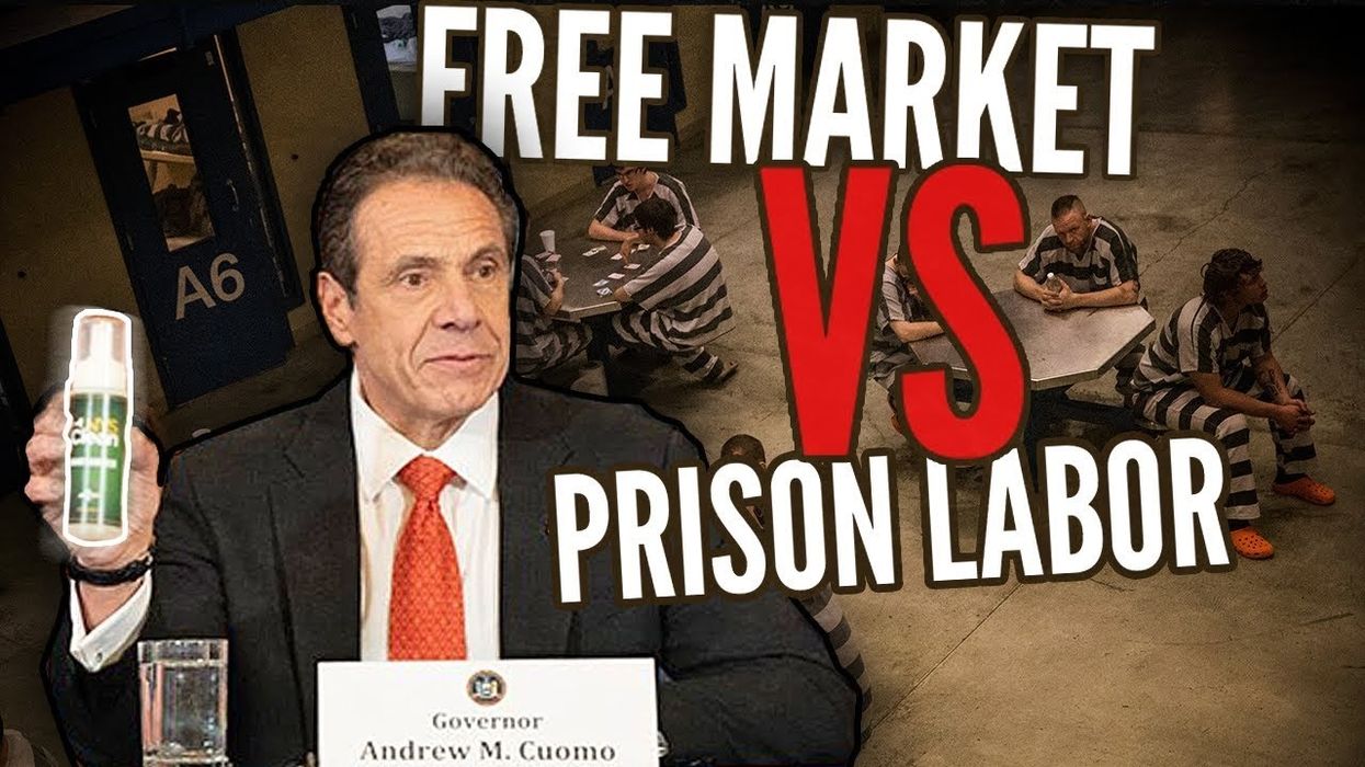 FREE MARKET VS. PRISON LABOR: Cuomo tasks prisoners with hand sanitizer production