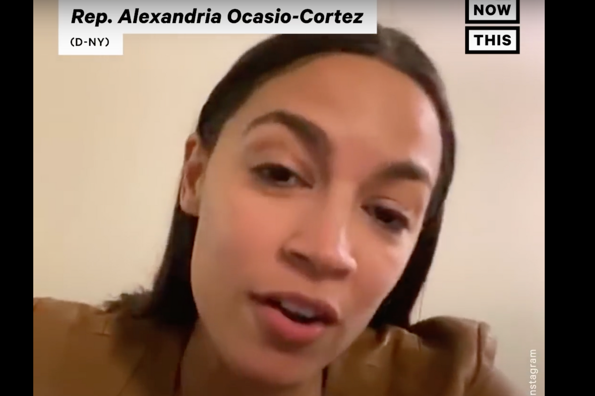 Nice Time: Alexandria Ocasio-Cortez Lifts Up Young Voters Feeling Bummed About Bernie