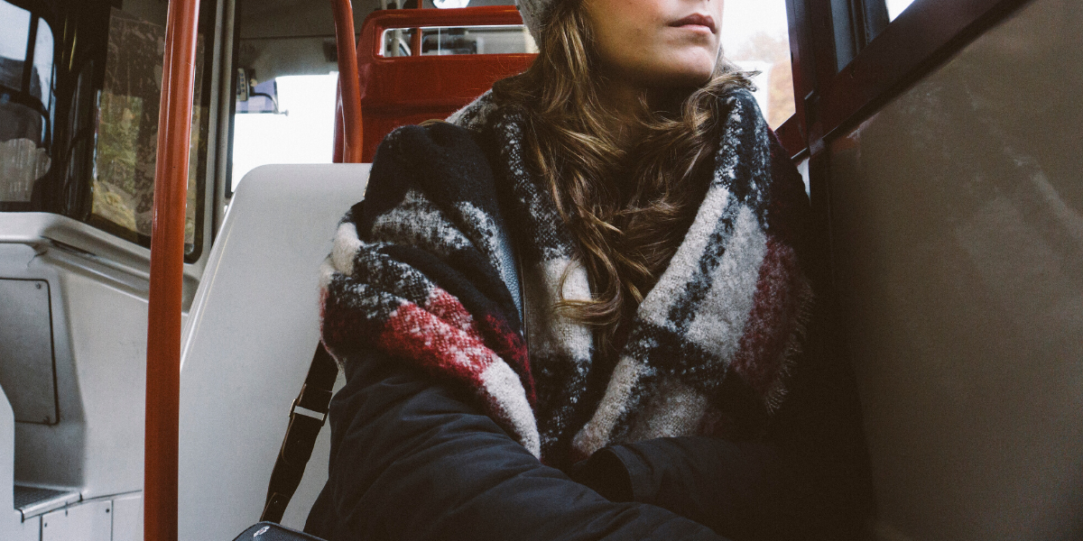 Woman Snaps At Fellow Bus Passenger After She's Criticized For Saying