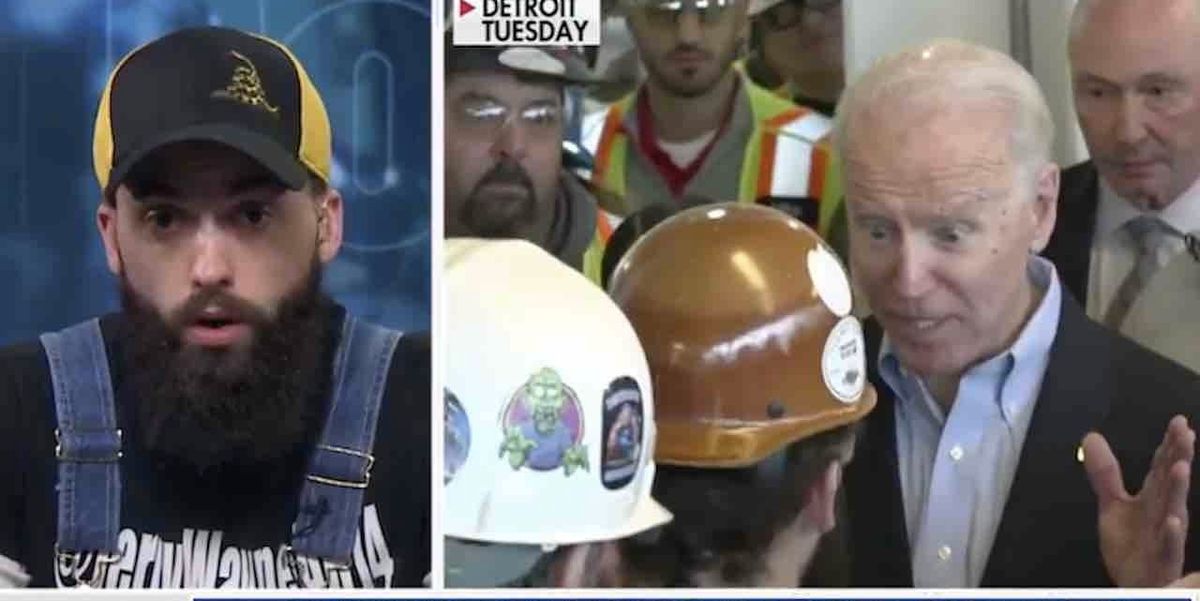 Michigan blue-collar worker says Joe Biden 'went off the deep end' in viral confrontation showing presidential candidate cursing at, threatening him