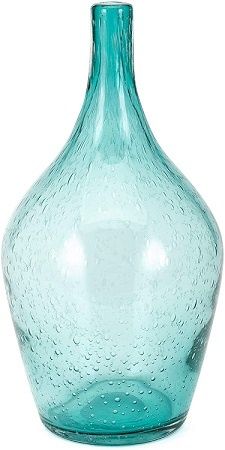 blue raindrop vase represents the water element