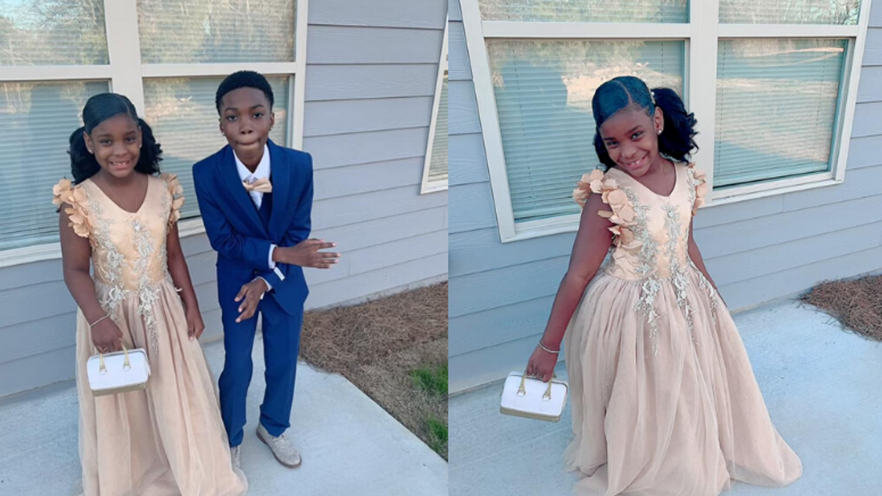 Georgia boy takes little sister to father-daughter dance after dad stands her up