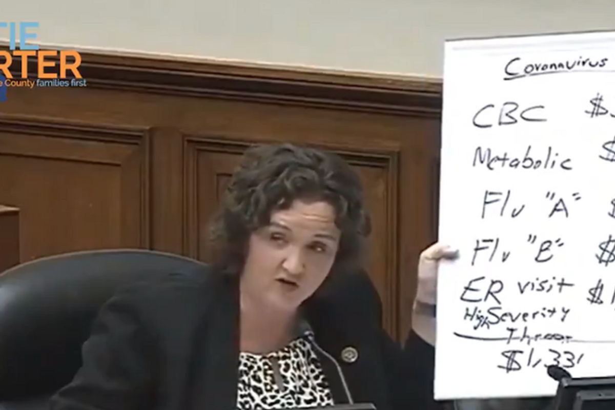 Katie Porter just pushed Trump's CDC director to commit to making coronavirus testing free