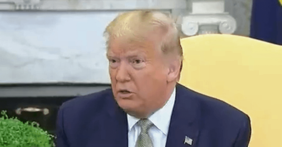 Trump Had Another Bonkers Oval Office Press Conference and CNN's Factchecker Doesn't Even Know Where To Begin