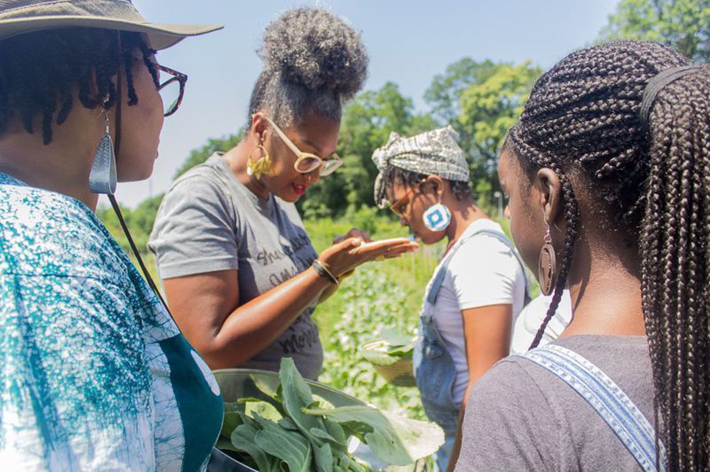 Black women farmers 