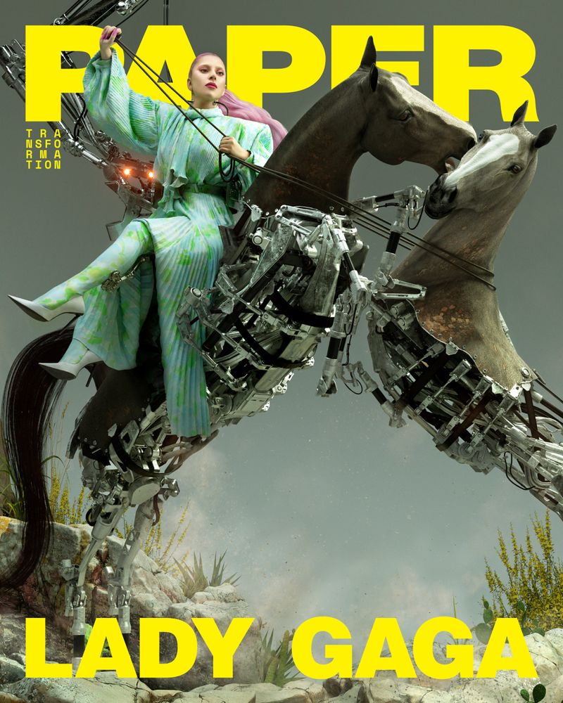 Lady Gaga Nude on the Cover of PAPER Magazine - PAPER Magazine