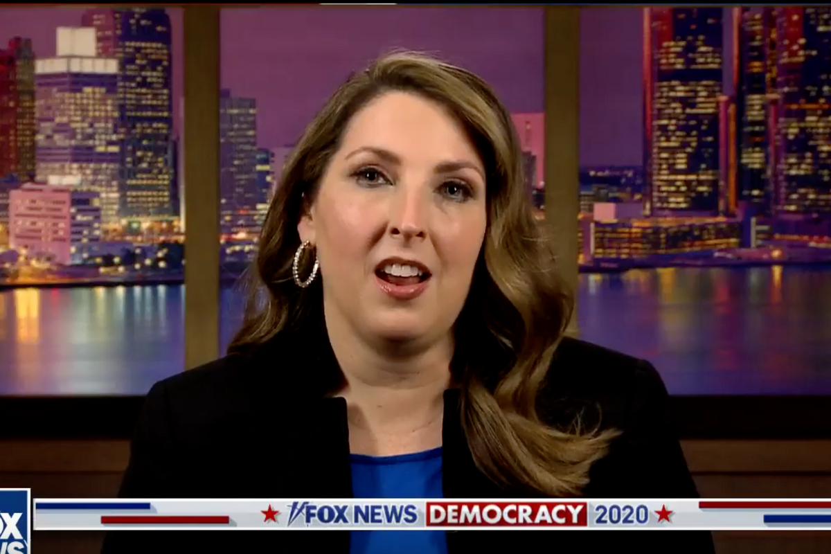 Ronna Romney McDaniel Tweeting Coronavirus Updates From Parallel Earth Where Trump Isn’t Dumbf*ck