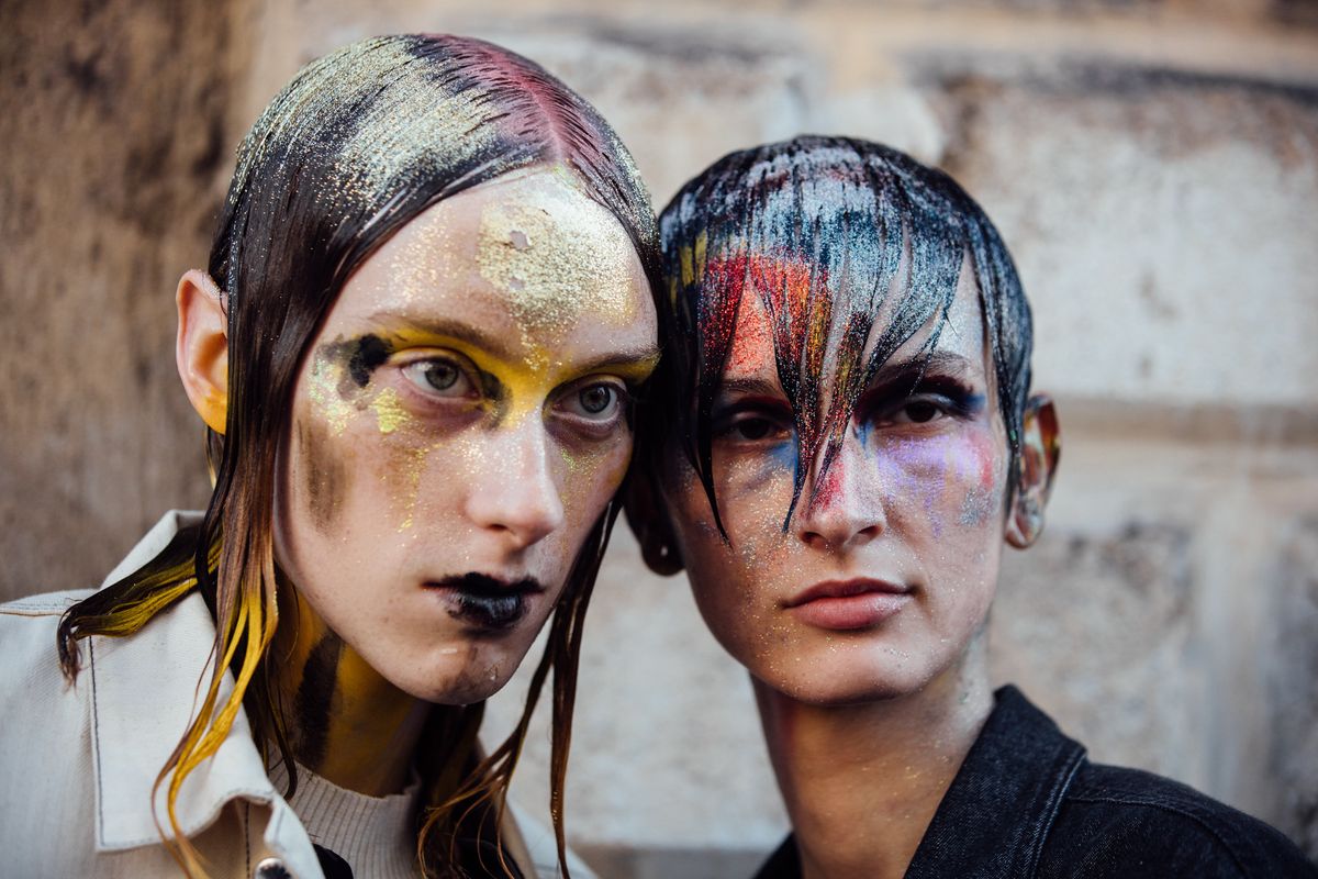Who Owns This Viral Glitter Makeup Moment?