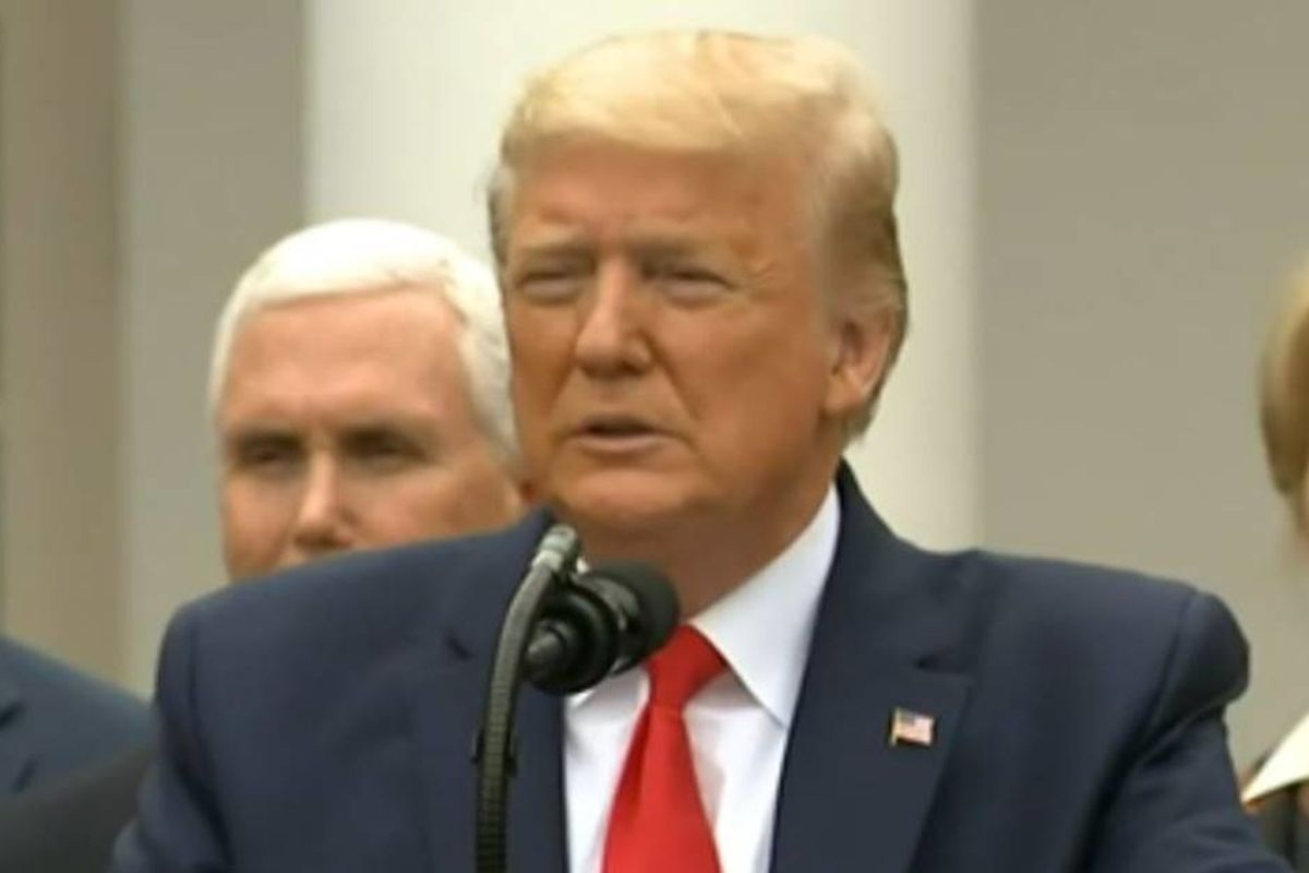 Trump proudly says he takes 'no responsibility' for coronavirus testing lag