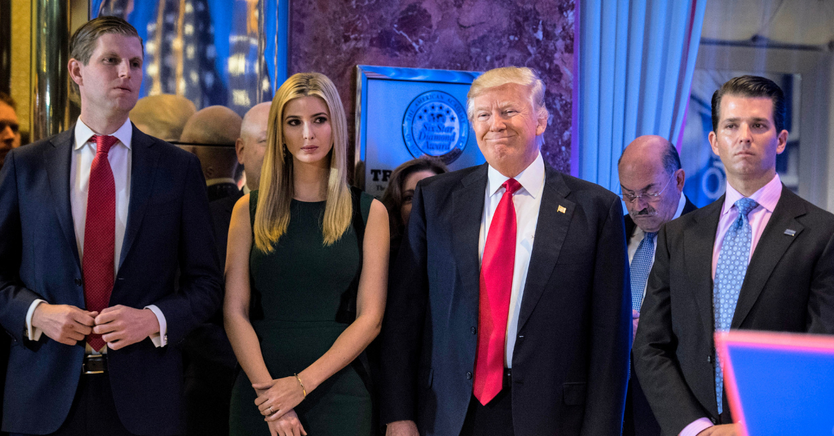 Anti-Trump GOP Group Blasts Ivanka, Jared, Don Jr. And Eric With Scathing 'Grifters' Campaign On Fox News