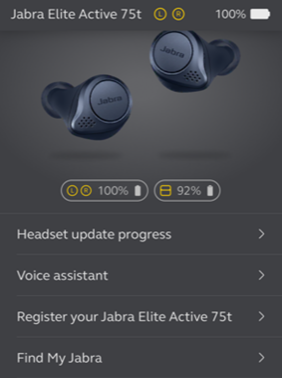 Jabra app