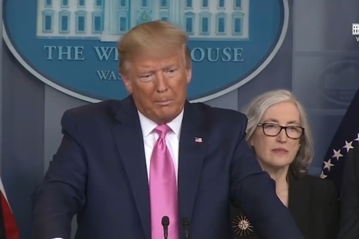 Trump Should Watch This February Video Of Him Saying Damn Right He Fired The Pandemic Response Team