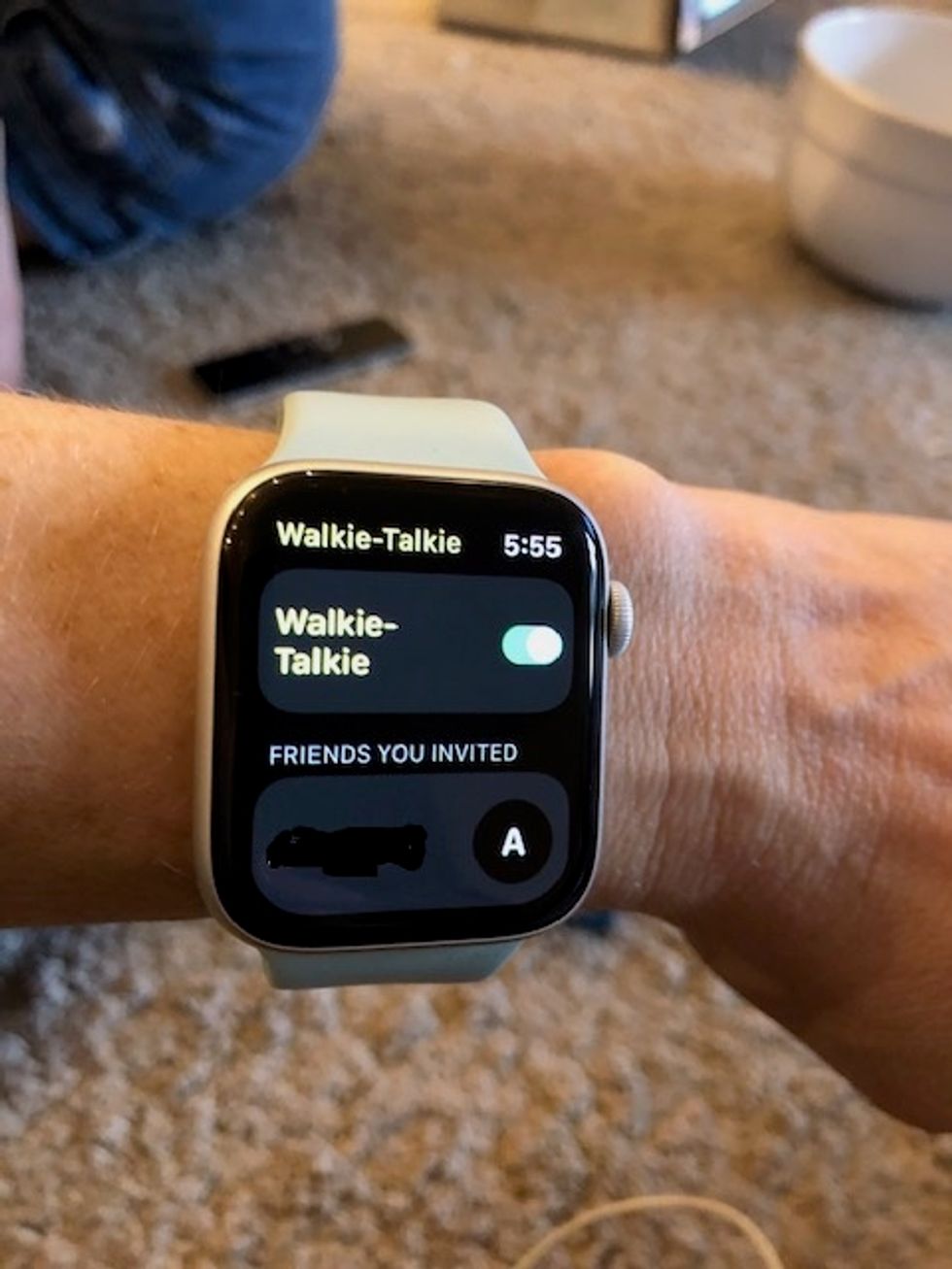Apple Watch Walkie-Talkie