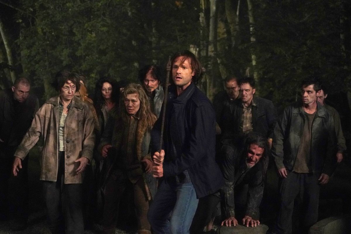 Jared Padalecki in Season 15 of TV show Supernatural.