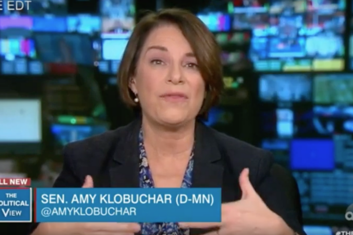 Amy Klobuchar Shows The Love For Uncle Joe, Even Bernie, On ‘The View'