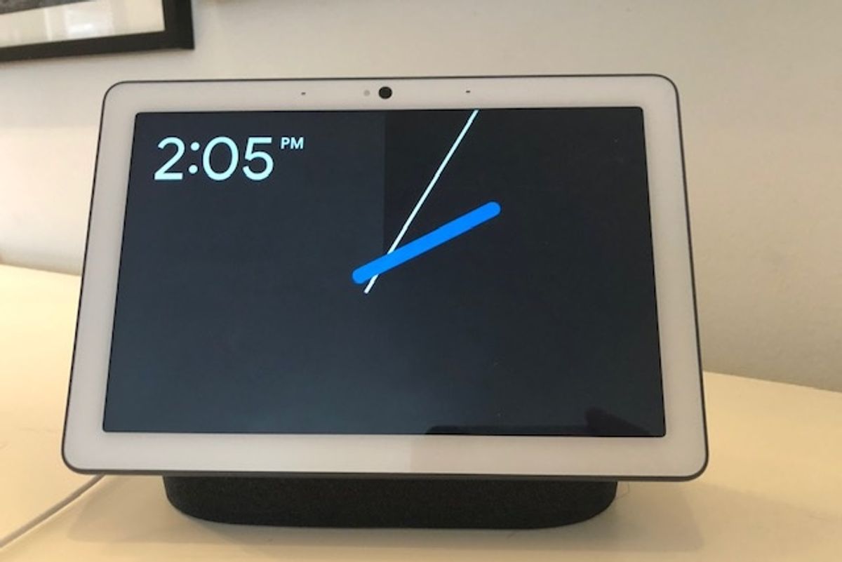 Nest Hub Max with Google Duo