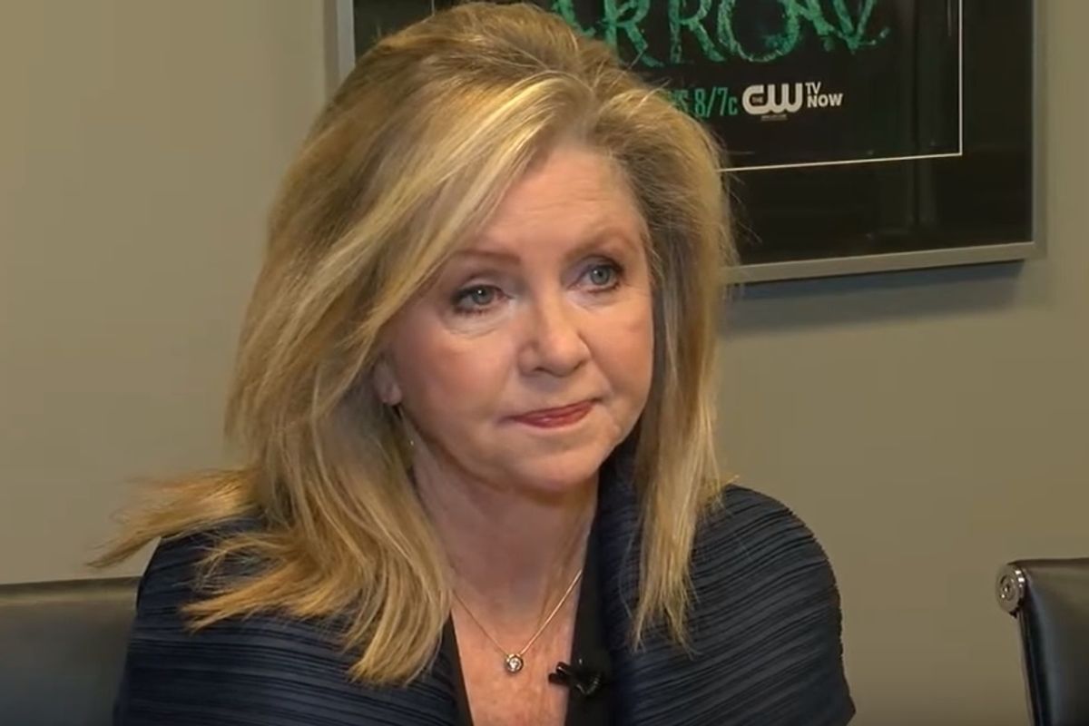 Marsha Blackburn Thought Yesterday Was A Great Day To Yell About China