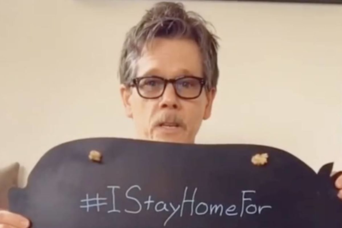 Kevin Bacon is using his 'Six Degrees of Kevin Bacon' fame to promote social distancing