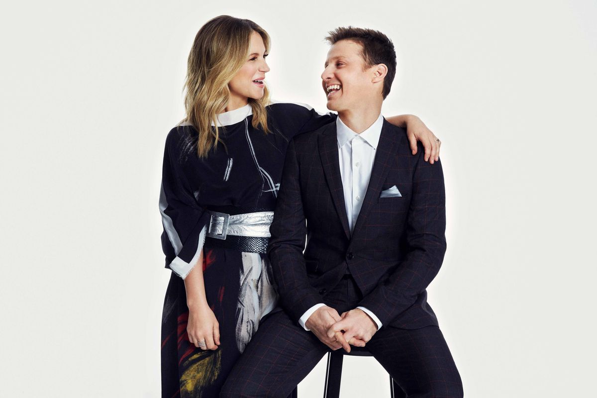 Vanessa Ray and Will Estes of Blue Bloods.