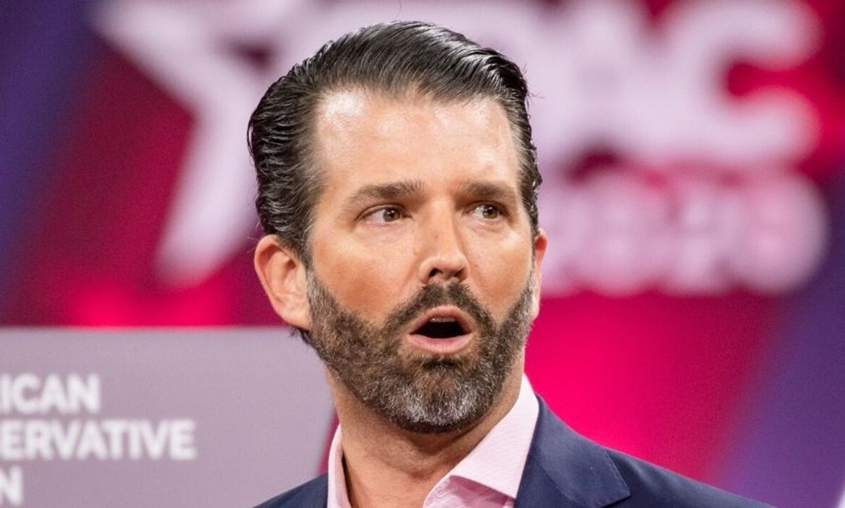 Don Jr. Tried to Defend His Father After Trump Attacked an NBC Reporter at a Press Briefing, and It Totally Backfired