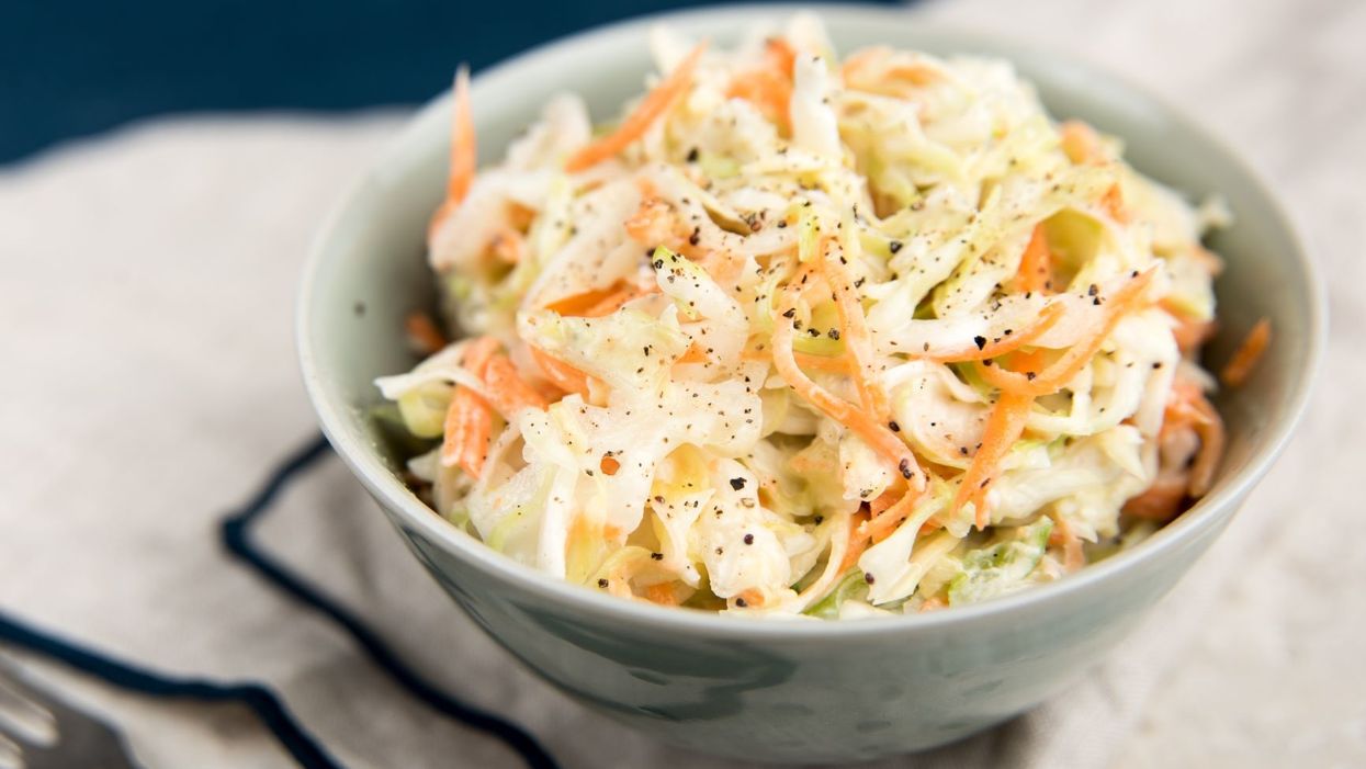 Bowl of coleslaw