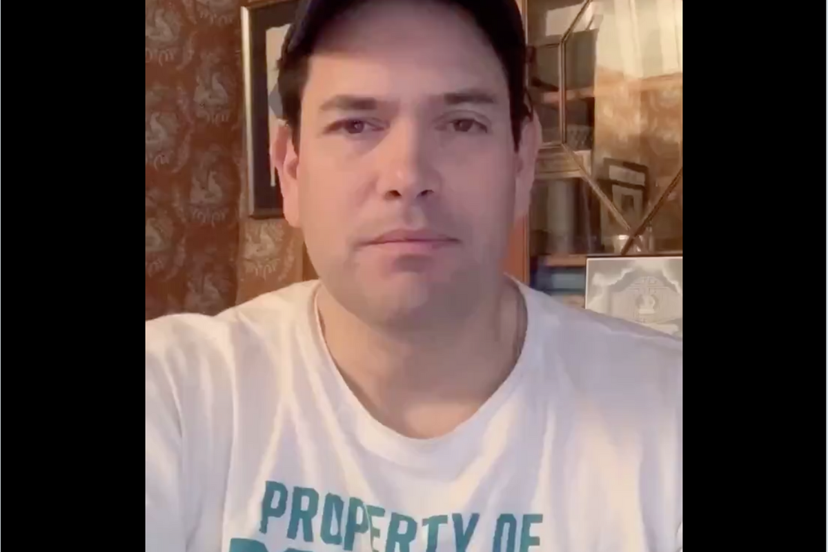 Marco Rubio: Does It Matter What Racist Names We Use For The Coronavirus Right Now?