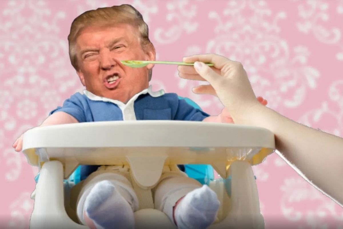 Trump Not Bunker Baby, Trump INSPECTOR BUNKER BABY!