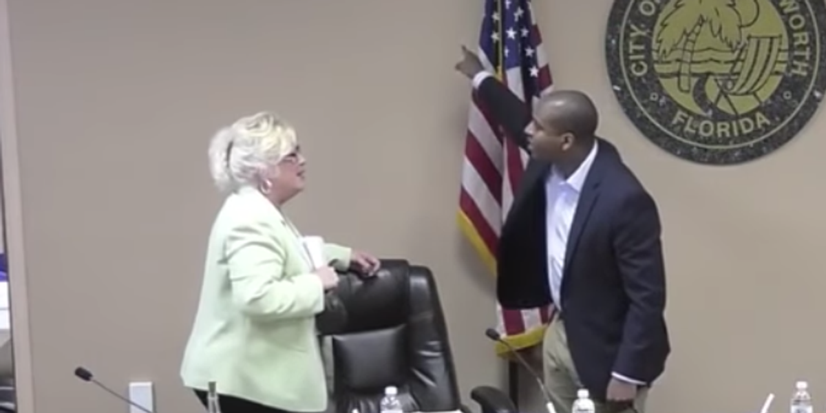 Florida city commissioner is being called a hero for confronting mayor