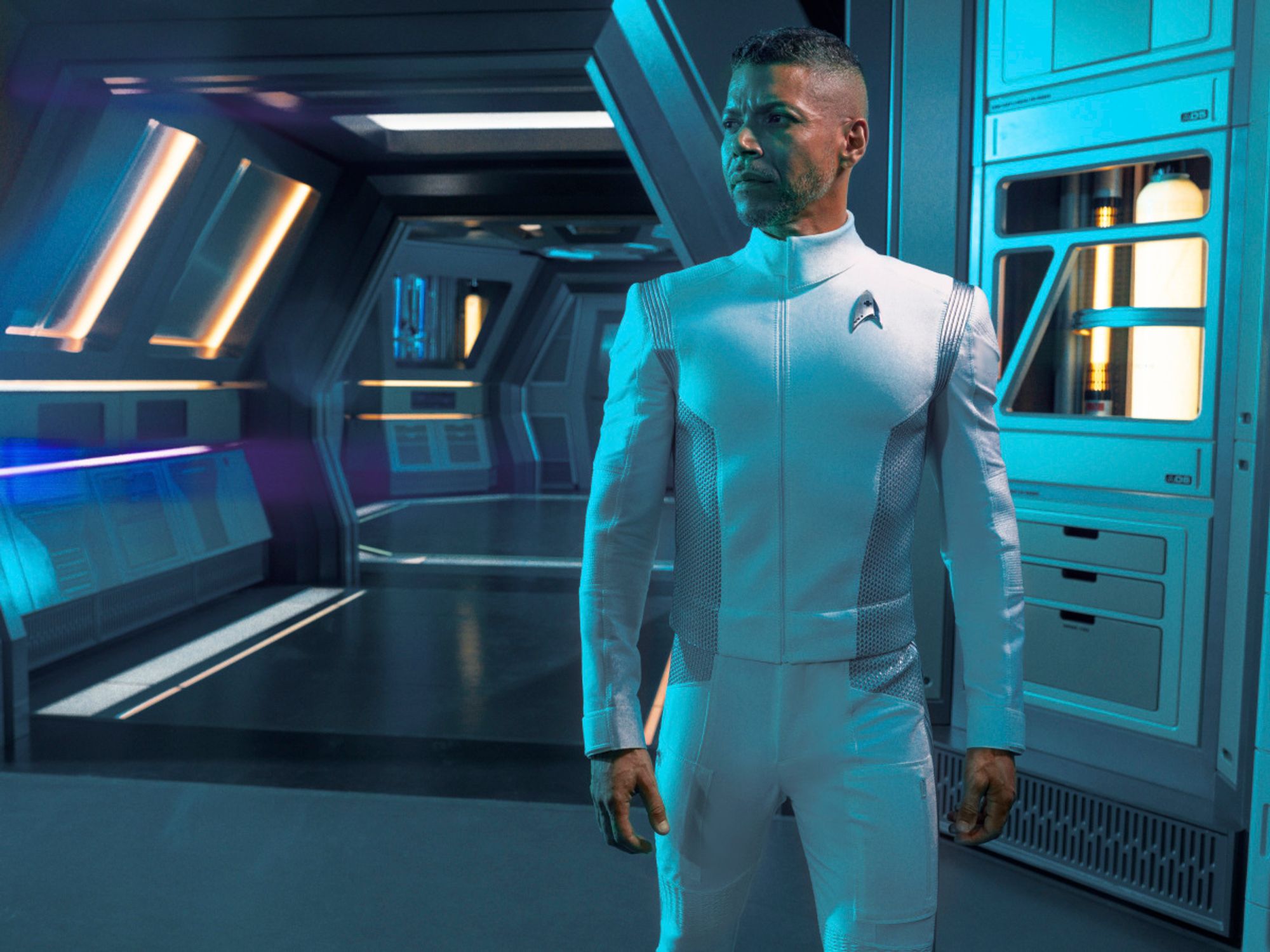 Wilson Cruz as Culber on Star Trek: Discovery.