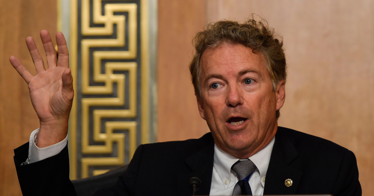 Rand Paul Under Fire as He Admits He Worked for Six Days Between Getting Tested and Testing Positive