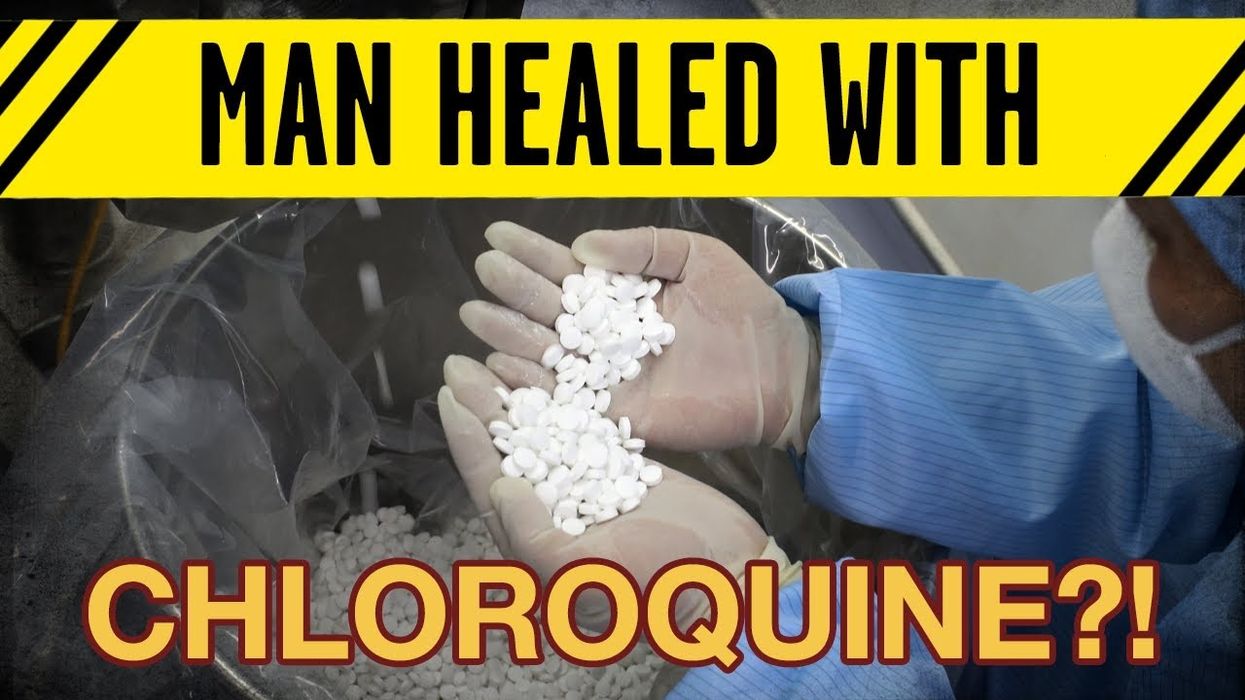 MIRACLE CURE?: Man healed using chloroquine details CORONA HELL