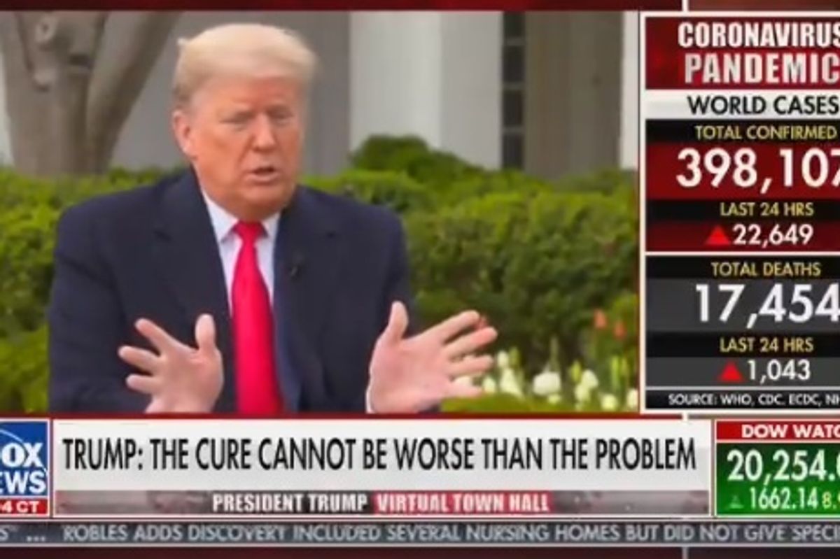 Easter Bunny Trump Gonna Put Surprise In America's Easter Basket! (It Is Coronavirus)