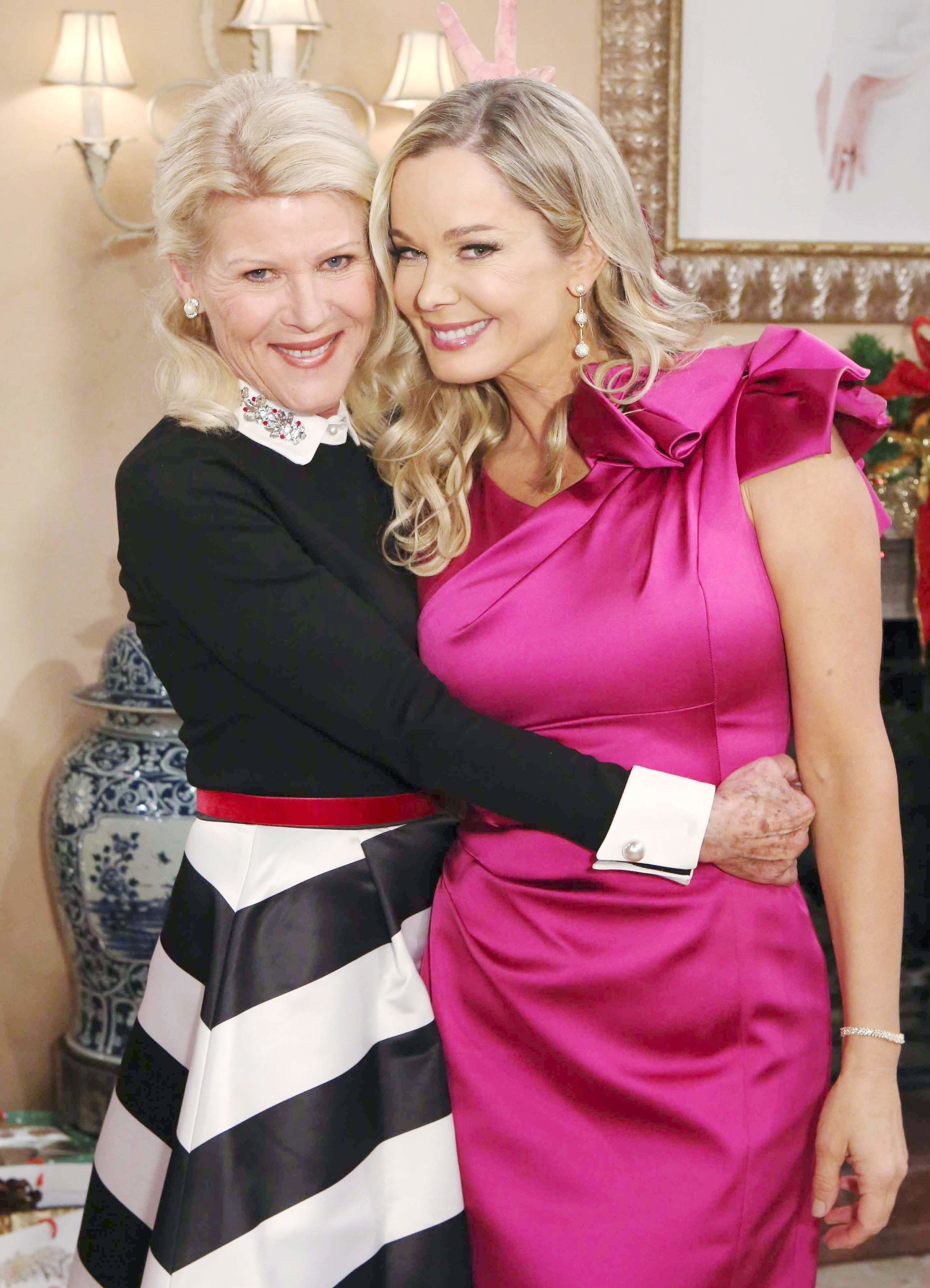 Alley Mills and Jennifer Gareis of The Bold and the Beautiful.