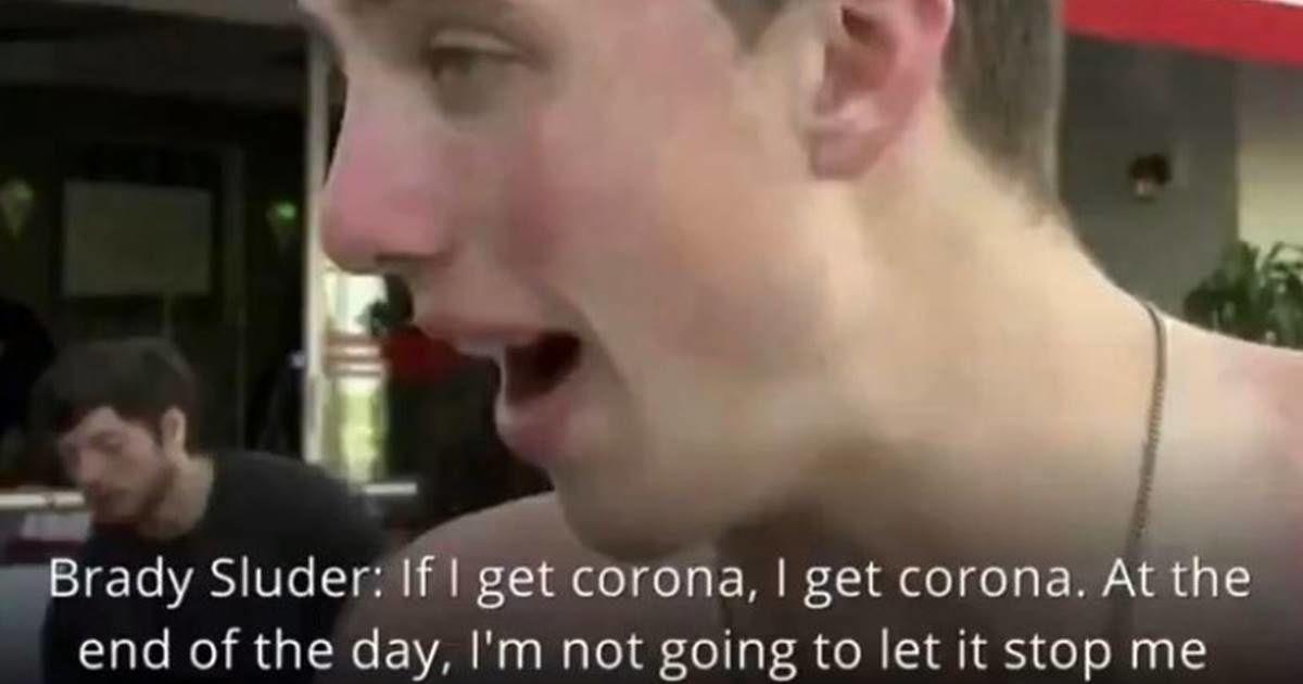 The spring break teen who wouldn't let the coronavirus 'stop me from partying' has sobered up and apologized